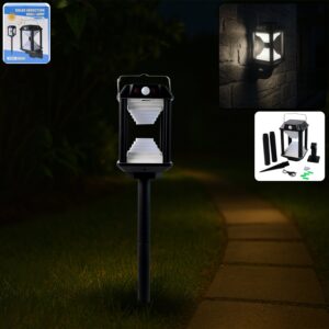Solar Motion Sensor Lamp – Premium Induction LED Wall Light for Outdoor Security (1 Set)