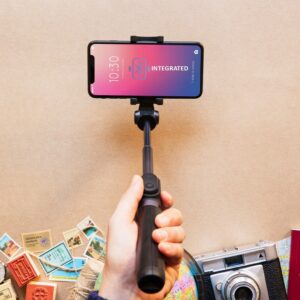 Bluetooth Selfie Stick Tripod – Portable Phone Stand with Wireless Remote for Photos & Videos
